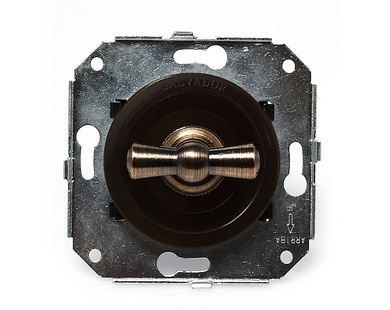 Одноклавишный выключатель для внутреннего монтажа САЛ-CL11BR